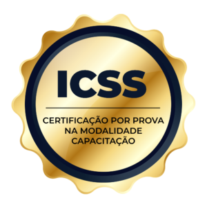selo com escrita - ICSS - Curso online - ICDS